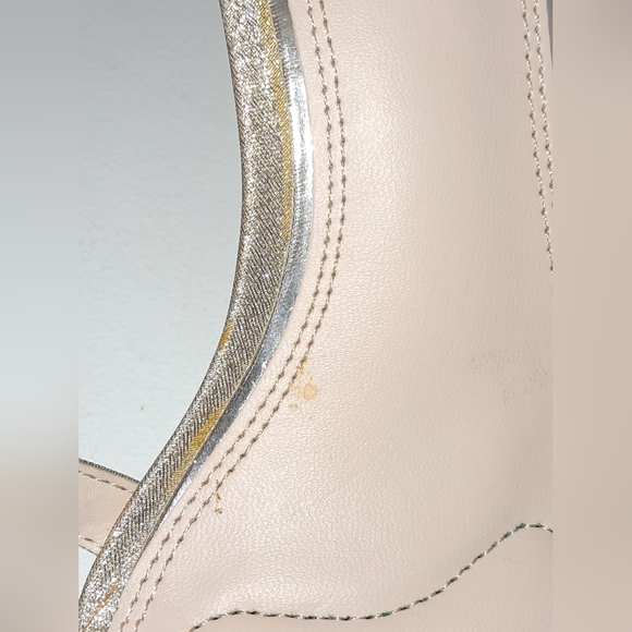 Kelly & Katie Gold Open Toe Etilla Heel Size 9.5M NWT - Picture 6 of 9